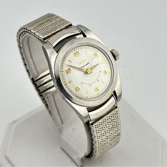 Zodiac Autographic Gentlemen’s 32mm Watch c.1950’s - Picture 3 of 7